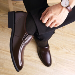 Giày Lười Da Nam Thương Vụ Anh BN0003