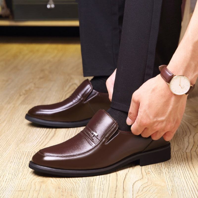 Giày Lười Da Nam Thương Vụ Anh BN0003