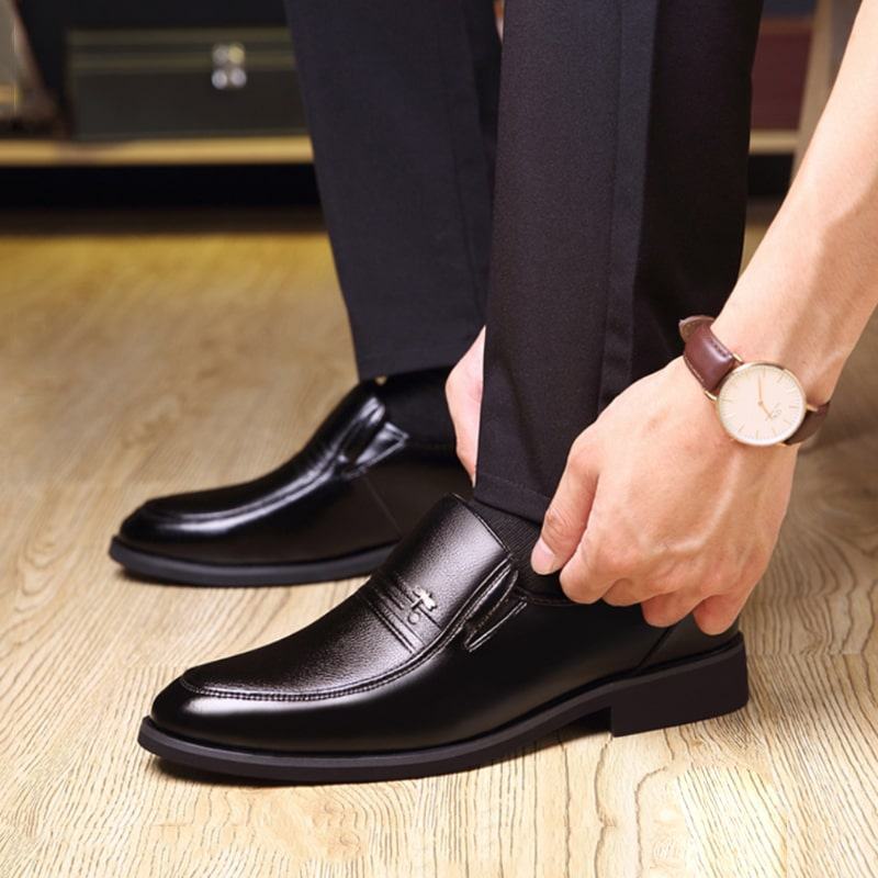 Giày Lười Da Nam Thương Vụ Anh BN0003