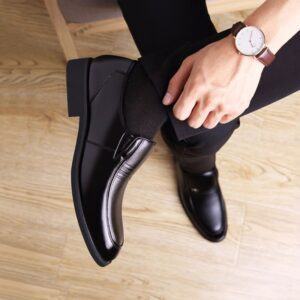 Giày Lười Da Nam Thương Vụ Anh BN0003