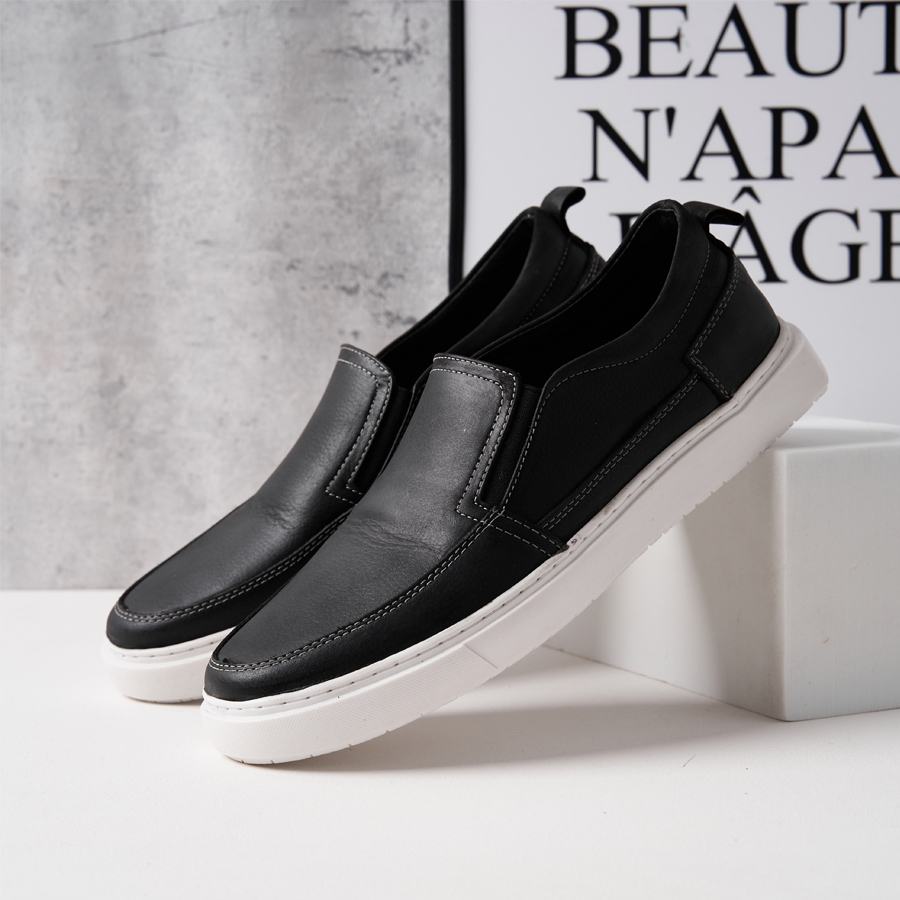 Giày Lười Da Bò Nam AG0165