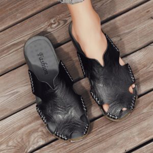 Dép Nam Da Bò Ag0243