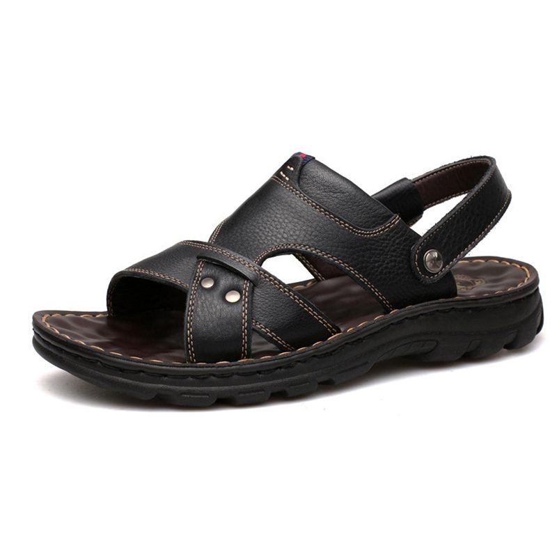 Dép Nam Da Bò Cao Cấp AG0260