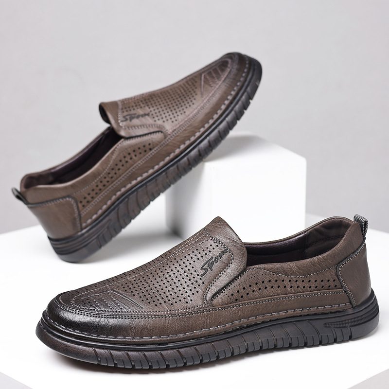 Giày Lười Da Nam AG0236