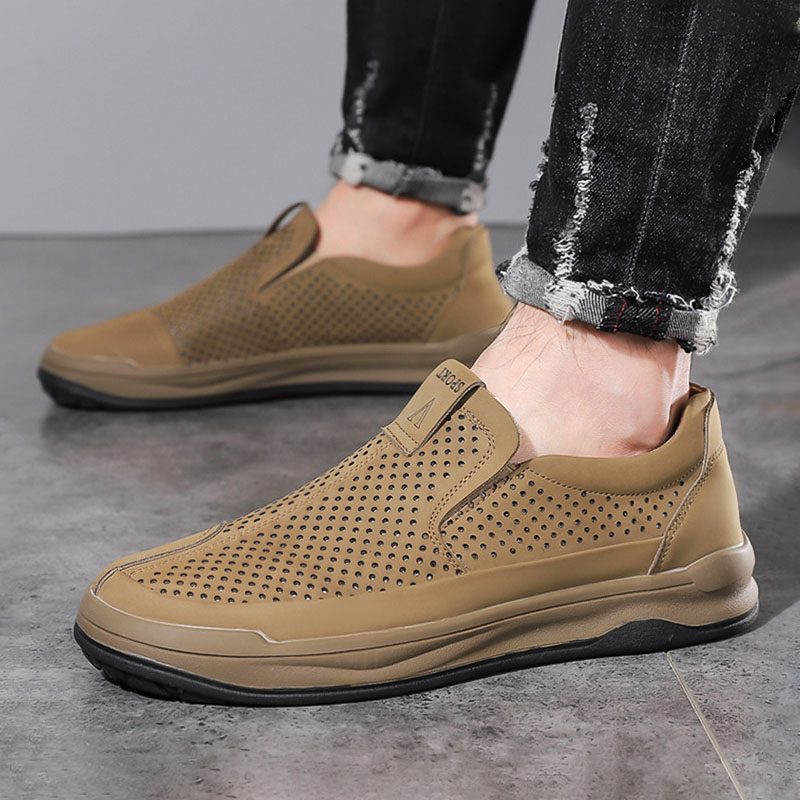 Giày Lười Da Nam AG0268