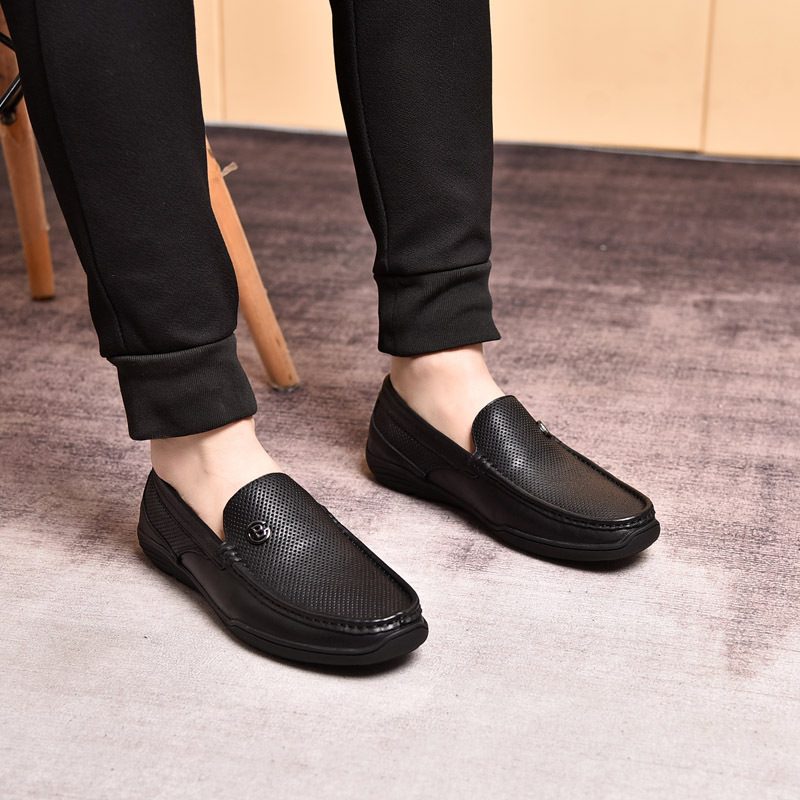 Giày Lười Da Bò Nam AG0234