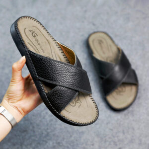 Dép Nam Da Bò Cao Cấp AG0261