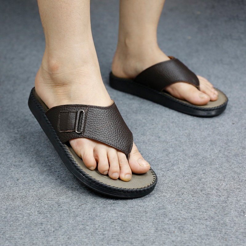 Dép Nam Da Bò AG0262