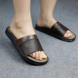 Dép Nam Da Bò AG0263