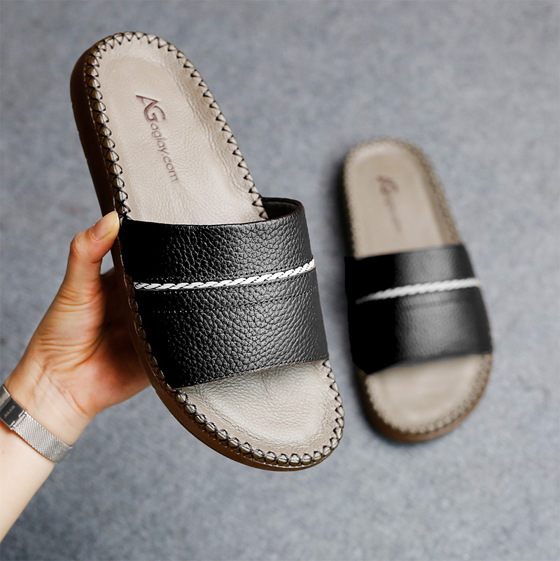 Dép Nam Da Bò Cao Cấp AG0264