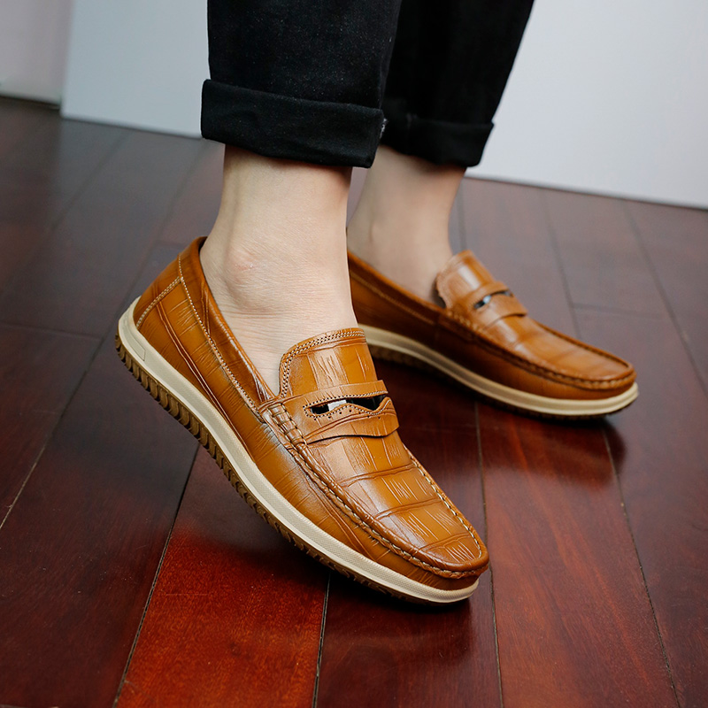 Giày Lười Nam Da Bò AG0277