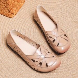 Giày Lười Da Nữ Cao Cấp AG0259