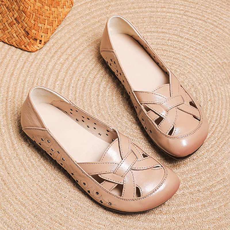 Giày Lười Da Nữ Cao Cấp AG0259