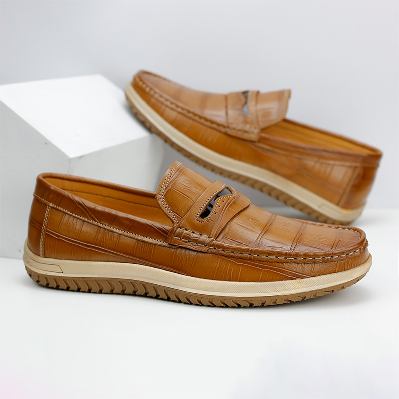 Giày Lười Nam Da Bò AG0277