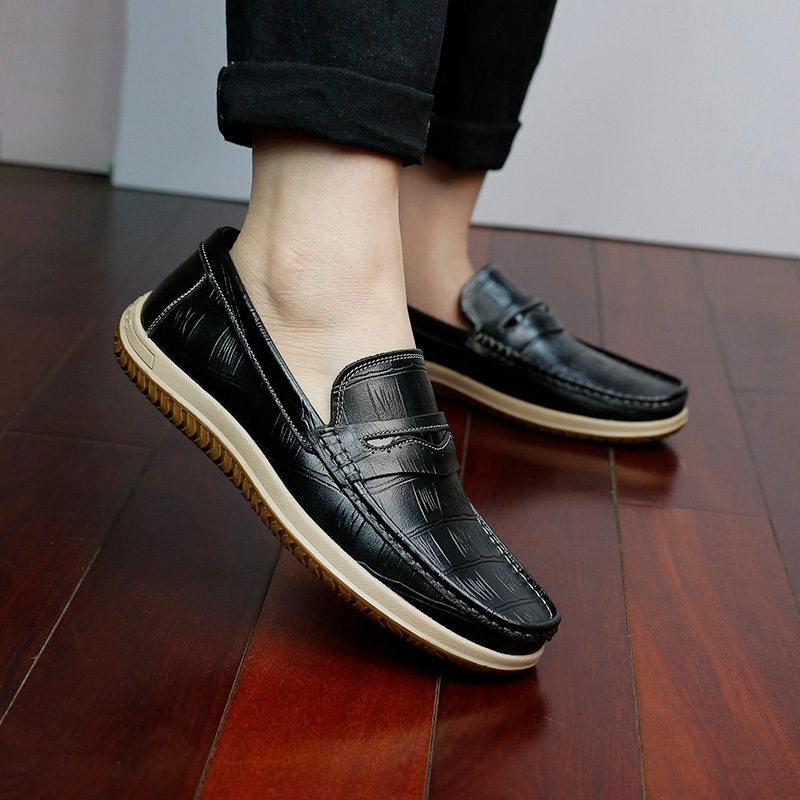 Giày Lười Nam Da Bò AG0277