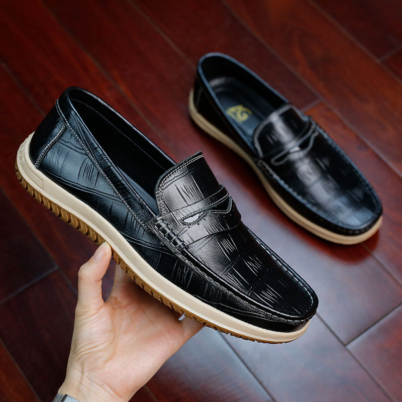 Giày Lười Nam Da Bò AG0277