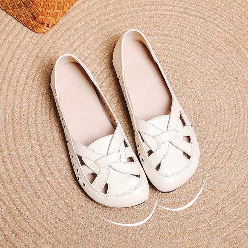 Giày Lười Da Nữ Cao Cấp AG0259