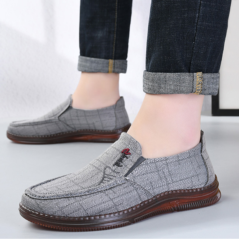 Giày Lười Vải Nam Siêu Nhẹ AG0280