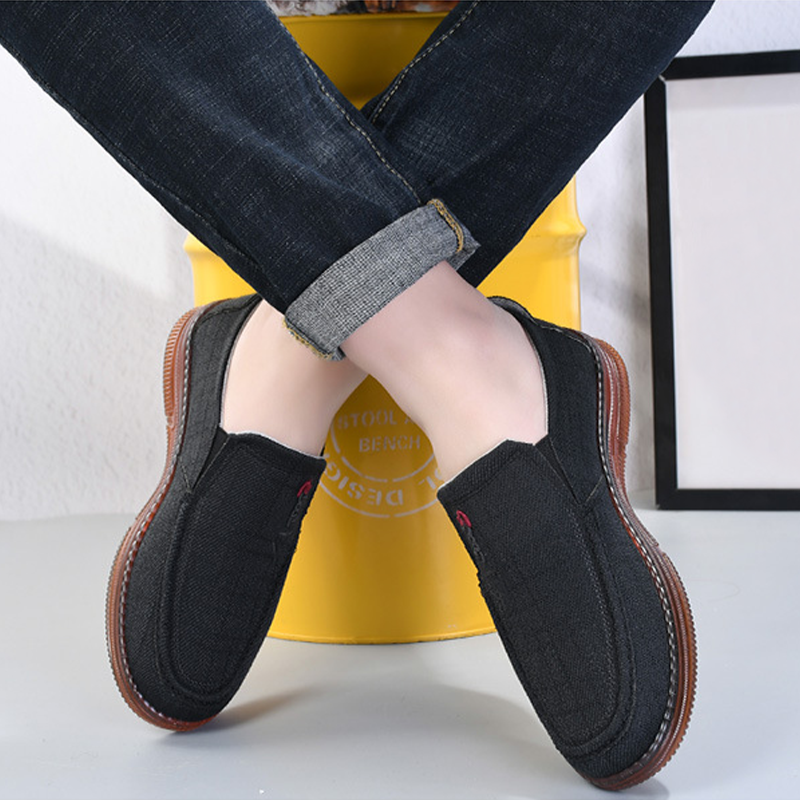 Giày Lười Vải Nam Siêu Nhẹ AG0280