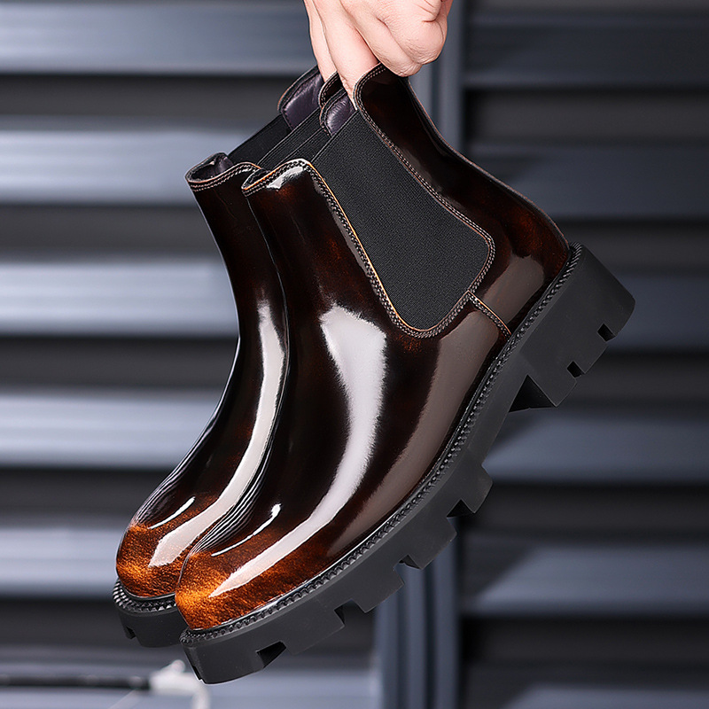 Giày Da Nam Boot Cao Cấp AG0313