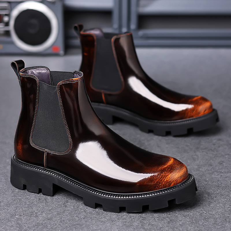 Giày Da Nam Boot Cao Cấp AG0313