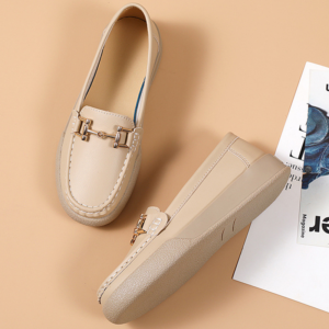 Giày Lười Nữ Da Cao Cấp AG0321