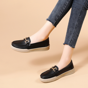 Giày Lười Nữ Da Cao Cấp AG0321