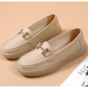 Giày Lười Nữ Da Cao Cấp AG0321