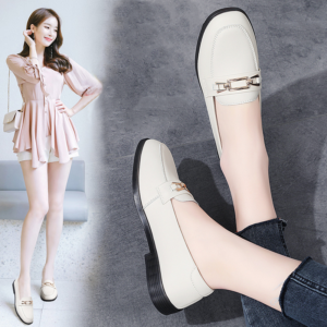 Giày Lười Nữ Da Cao Cấp AG0325