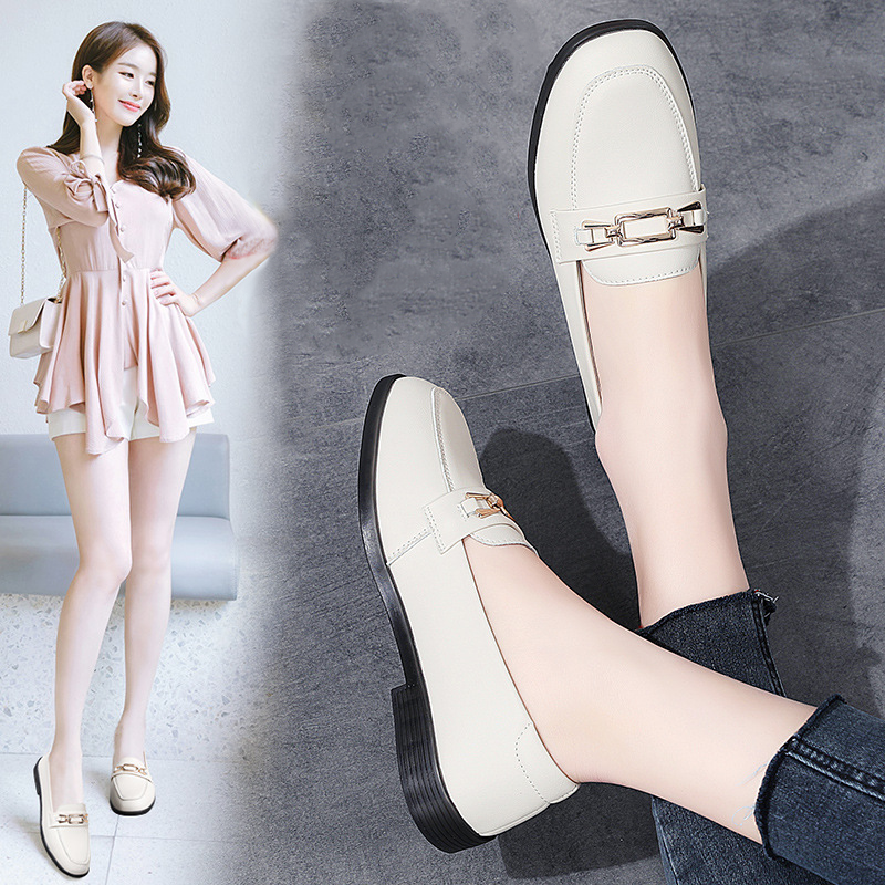 Giày Lười Nữ Da Cao Cấp AG0325