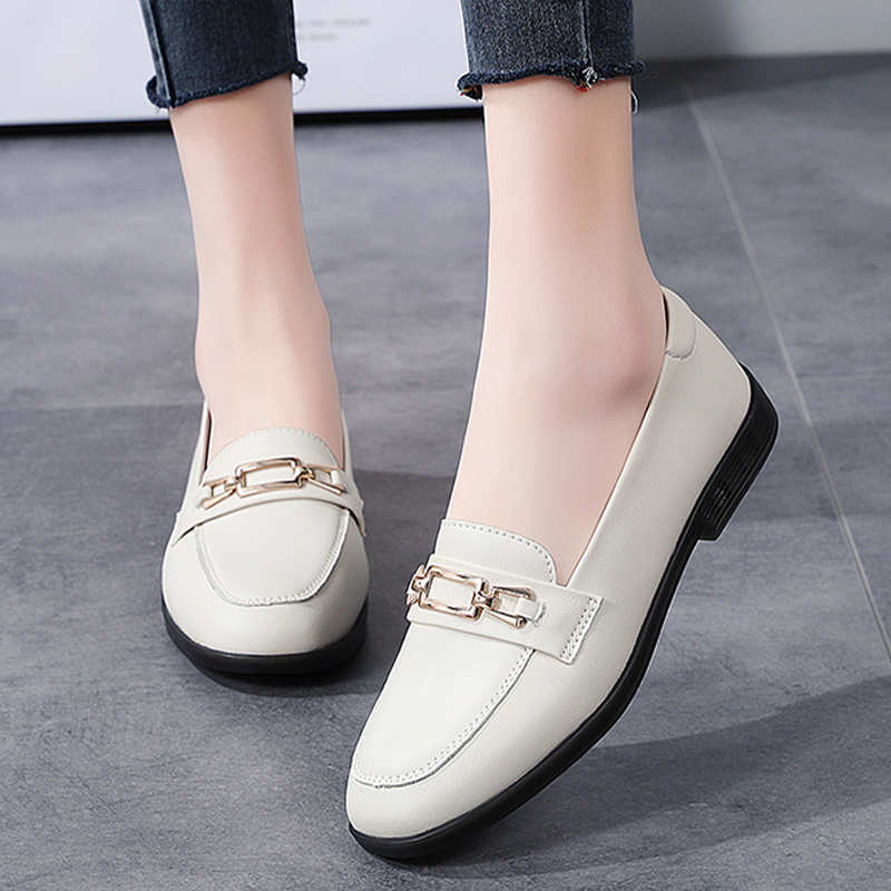 Giày Lười Nữ Da Cao Cấp AG0325