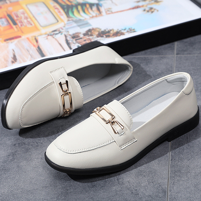 Giày Lười Nữ Da Cao Cấp AG0325