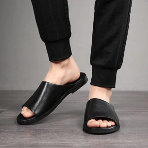 Dép Da Bò Nam Cao Cấp AG0332