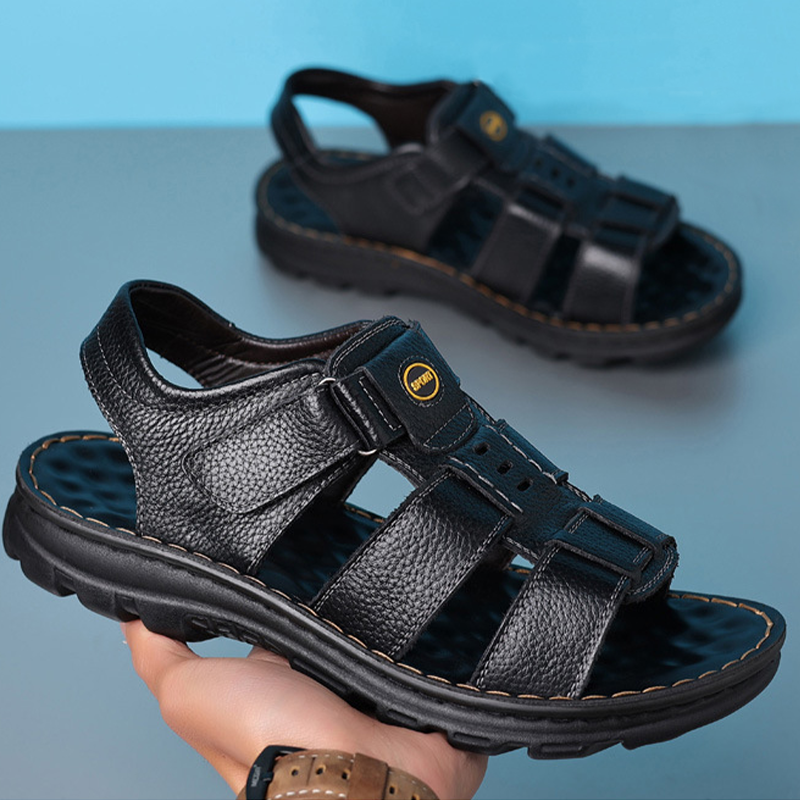 Dép Nam Da Cao Cấp AG0331