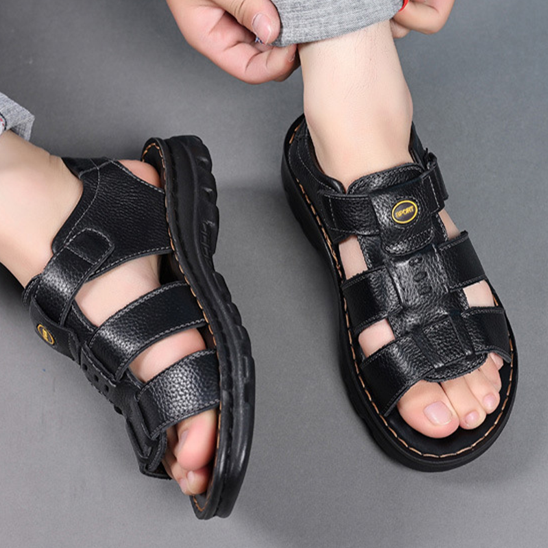 Dép Nam Da Cao Cấp AG0331