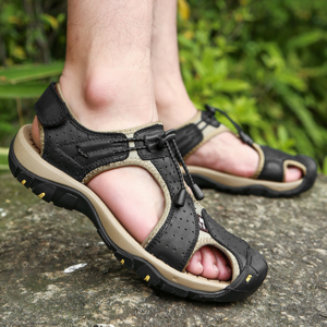 Sandal Da Bò Nam Cao Cấp AG0330