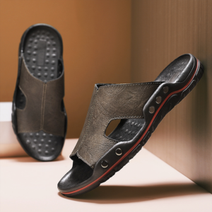 Dép Da Bò Nam Cao Cấp AG0343