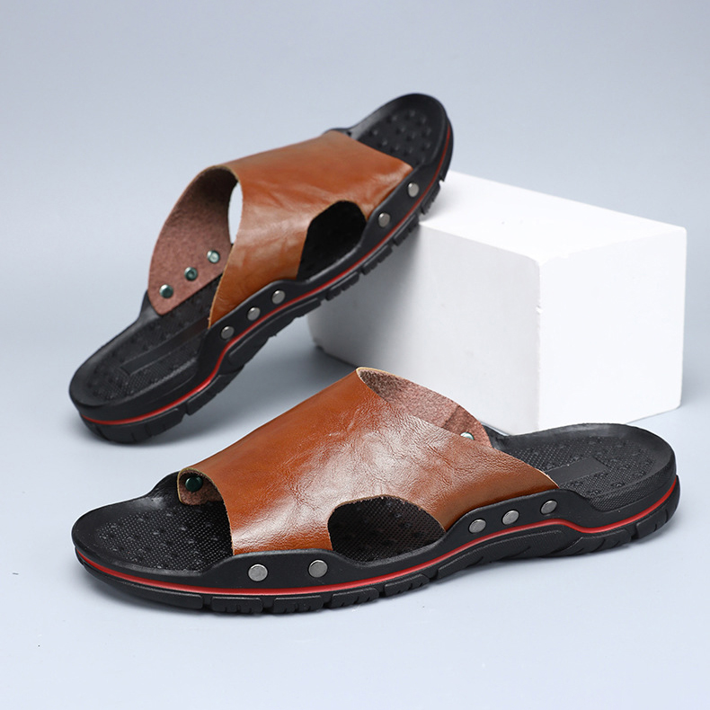 Dép Da Bò Nam AG0397