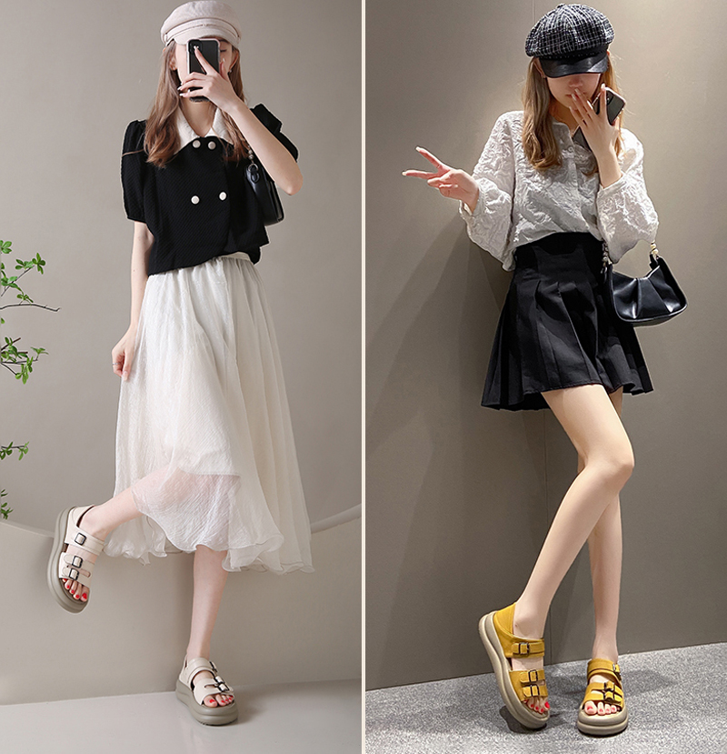 Sandal Nữ 5cm Siêu Nhẹ AG0405