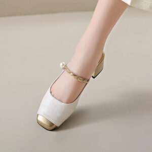 Giày Nữ Mule Cao 5Cm AG0015