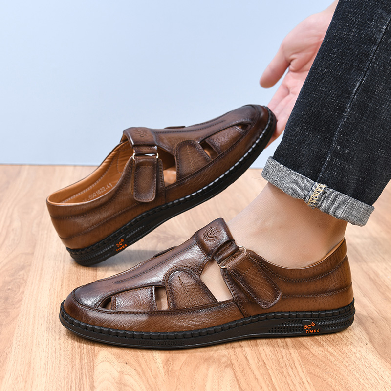 Giày Sandal Nam Da Bò AG0010