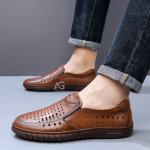 Giày Lười Nam Da Bò AG0001