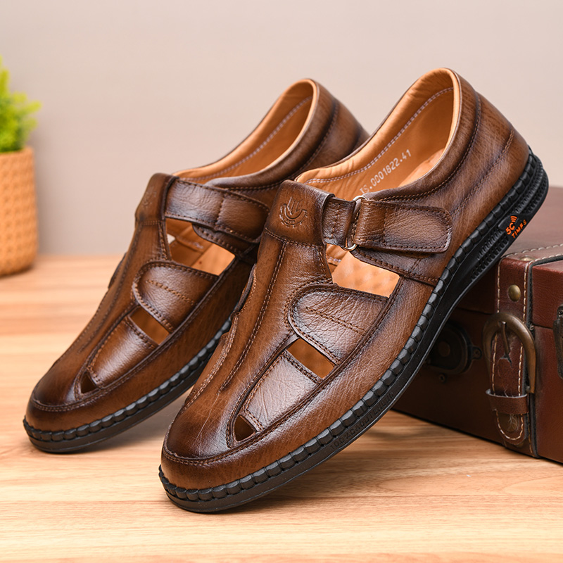 Giày Sandal Nam Da Bò AG0010