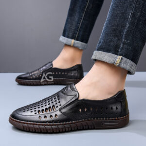 Giày Lười Nam Da Bò AG0001