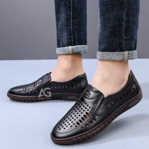 Giày Lười Nam Da Bò AG0001