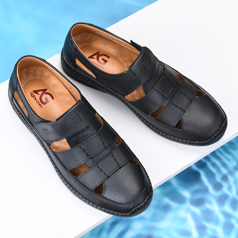 Giày Lười Nam Da Bò AG0011