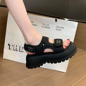 Sandal Nữ Đế Xuồng Cao 5cm AG0021