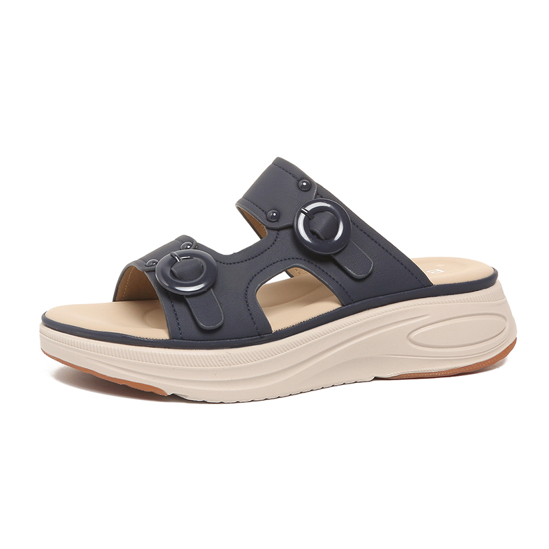Dép Sandal Slip-On Nữ Đế Cao AG0061