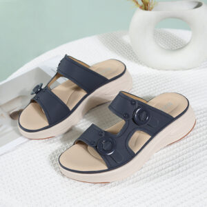 Dép Sandal Slip-On Nữ Đế Cao AG0061