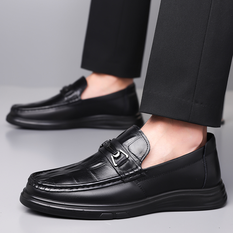 Giày Lười Nam Da Bò AG0085